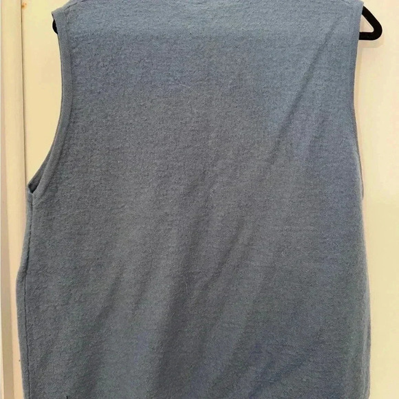 Vintage Koret 100% Wool Embroidered Sweater Vest - Size M - Picture 5 of 6